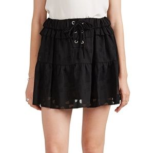 IROCarmel Burnout Georgette Miniskirt